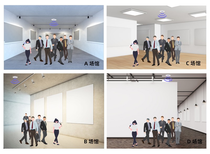 可燈光投影聯動！鷹米MC300智能分區講解系統重新定義展廳講解新標準<