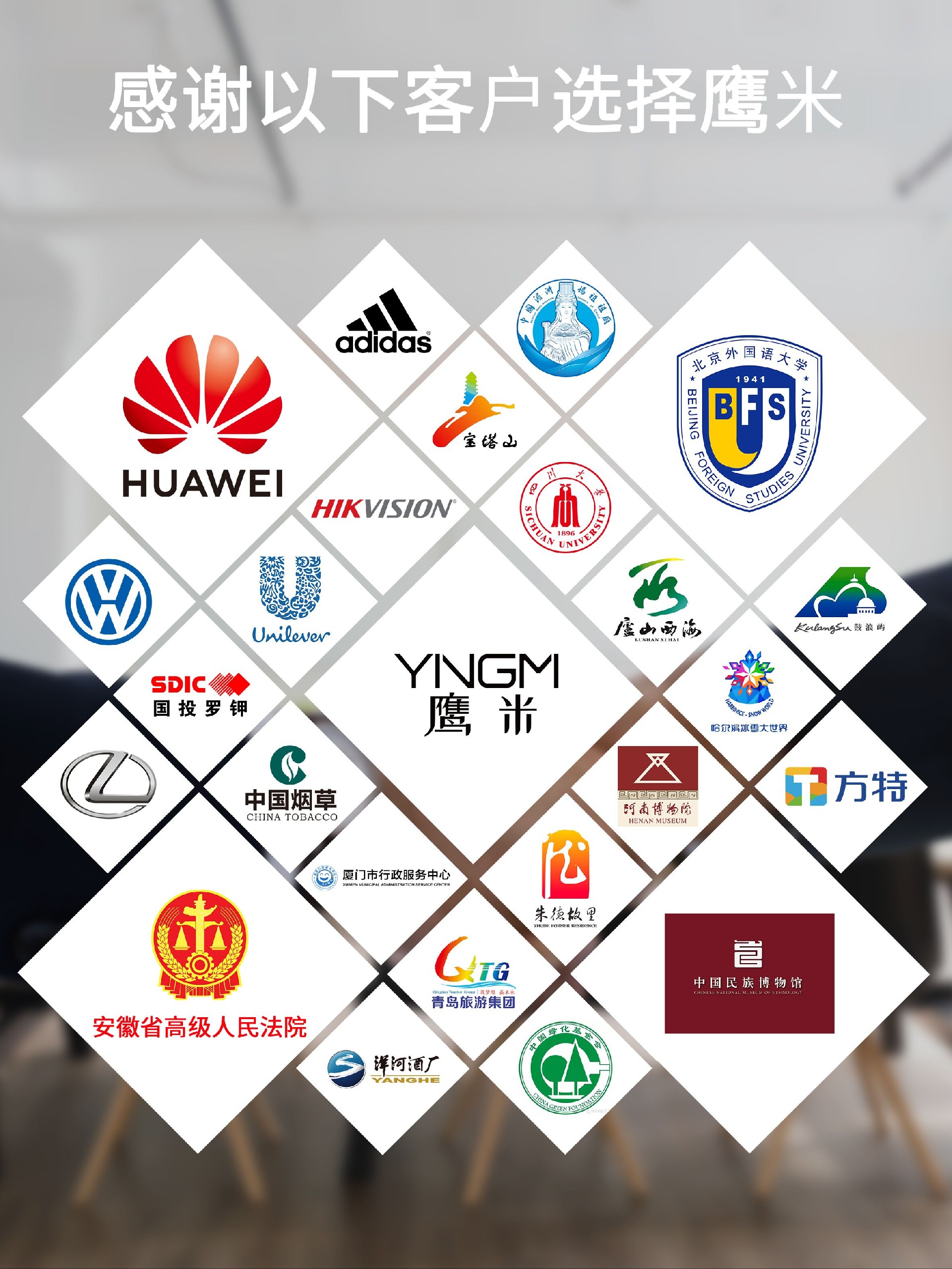 鷹米講解器合作客戶